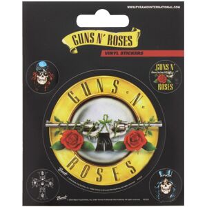 Unbranded Guns N' Roses (bullet Logo) - Vinyl Sticker 5 Stickers Official Logo Licensed - Unbranded Guns N' Roses (bullet Logo) - Vinyl Sticker 5 Stickers Official Logo Licensed -
