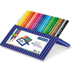 Staedtler 157 SB24 Ergosoft Triangular Colouring Pencils - Pack of 24 Staedtler 157 SB24 Ergosoft Triangular Colouring Pencils - Pack of 24
