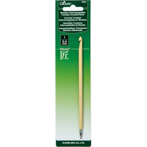 Clover Bamboo Interchangeable Tunisian Crochet Hook-Size I/5.5mm (Takumi) Clover Bamboo Interchangeable Tunisian Crochet Hook-Size I/5.5mm (Takumi)