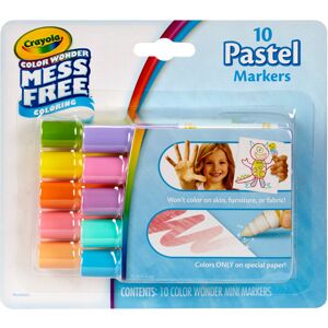 Crayola Color Wonder Mini Markers 10/Pkg-Pastels Crayola Color Wonder Mini Markers 10/Pkg-Pastels