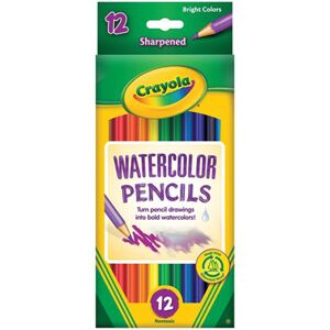 Crayola Watercolor Pencils-12/Pkg Long Crayola Watercolor Pencils-12/Pkg Long