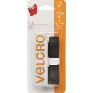 VELCRO(R) Brand Sew-On Tape .75"X30"-Black VELCRO(R) Brand Sew-On Tape .75"X30"-Black