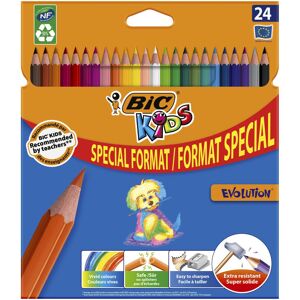 BiC Kids Evolution Ecolutions Colouring Pencils - Multi-Coloured, Value Pack of BiC Kids Evolution Ecolutions Colouring Pencils - Multi-Coloured, Value Pack of