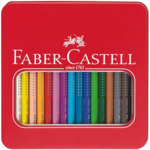 Faber - Castell Jumbo Grip Colour Pencils Tin Faber - Castell Jumbo Grip Colour Pencils Tin