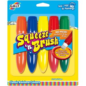 Galt Toys Squeeze 'n Brush Five Classic Colours Galt Toys Squeeze 'n Brush Five Classic Colours