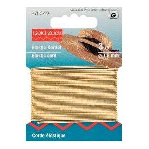 Prym 1.5 mm 3 m Elastic-Cord, Gold Prym 1.5 mm 3 m Elastic-Cord, Gold