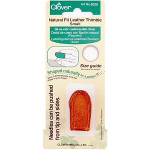 Clover Small Natural Fit Leather Thimble Clover Small Natural Fit Leather Thimble