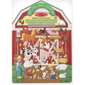 Melissa & Doug Reusable Puffy Stickers - Farm Melissa & Doug Reusable Puffy Stickers - Farm