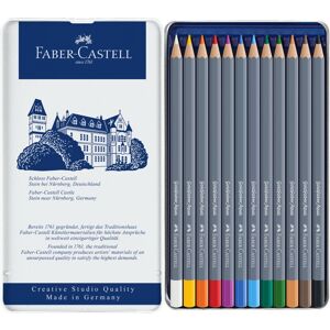 Goldfaber Aqua Watercolor Pencil Set In Metal Tin 12/Pkg- Goldfaber Aqua Watercolor Pencil Set In Metal Tin 12/Pkg-