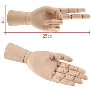 Unbranded Wooden Hand Left Body Artists Model Jointed Articulated Wood Artwork Sculpture Unbranded Wooden Hand Left Body Artists Model Jointed Articulated Wood Artwork Sculpture