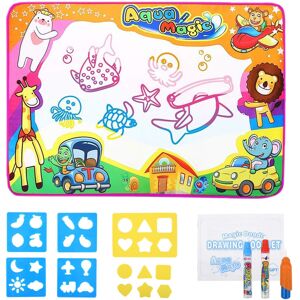 SOKA® 86 X 57cm Large Size Magic Water Aqua Doodle Drawing Mat, Drawing Handwrit SOKA® 86 X 57cm Large Size Magic Water Aqua Doodle Drawing Mat, Drawing Handwrit