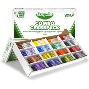 Crayola Classpack Markers and Crayons (Pack of 256) Crayola Classpack Markers and Crayons (Pack of 256)