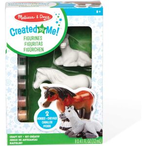 Melissa & Doug Created by Me! Horse Figurines Craft Kit (2 Resin Horses, 6 Paint Melissa & Doug Created by Me! Horse Figurines Craft Kit (2 Resin Horses, 6 Paint