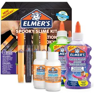 Elmer's Glue Spooky Slime Kit, Clear Glue, Glitter Glue Pens and Magical Liquid Elmer's Glue Spooky Slime Kit, Clear Glue, Glitter Glue Pens and Magical Liquid