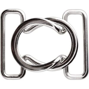 Prym Bikini and Belt Clasp Loop Metal Silver col 25 mm Prym Bikini and Belt Clasp Loop Metal Silver col 25 mm