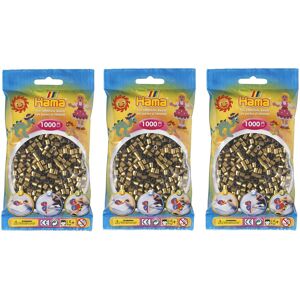 Hama 207-63 Midi Beads 3000 pcs (3x1000pcs) - Bronze Hama 207-63 Midi Beads 3000 pcs (3x1000pcs) - Bronze
