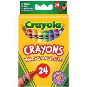 CRAYOLA 02.0024.19 Crayons, Pack of 24 Bright Strong Colours, Multi CRAYOLA 02.0024.19 Crayons, Pack of 24 Bright Strong Colours, Multi