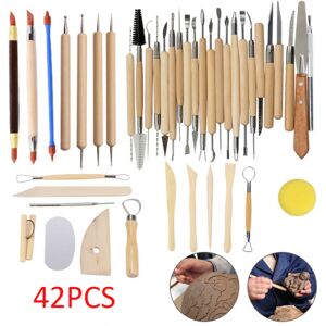 Unbranded 42Pcs Clay Carving Tools Set - Carving Tools Set Unbranded 42Pcs Clay Carving Tools Set - Carving Tools Set