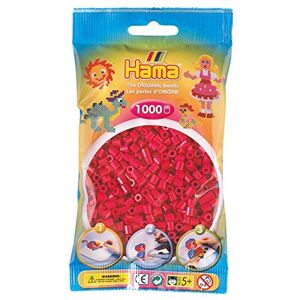 Hama Beads 1000 Bead Refill Bag - Claret Hama Beads 1000 Bead Refill Bag - Claret