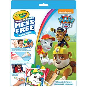 Crayola Paw Patrol Color Wonder Mess Free Coloring Kit Crayola Paw Patrol Color Wonder Mess Free Coloring Kit