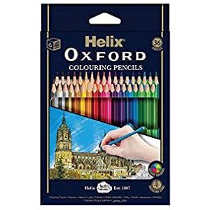 Helix Oxford Bright Colouring Pencils - Colorful Drawing Tools Helix Oxford Bright Colouring Pencils - Colorful Drawing Tools
