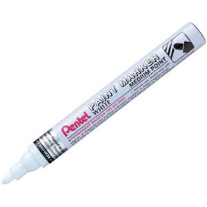 Pentel White Paint Marker Medium Bullet MMP10-W Pentel White Paint Marker Medium Bullet MMP10-W