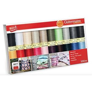 Gütermann Gutermann Thread Set - Sew-All - 20x100m Multi Gütermann Gutermann Thread Set - Sew-All - 20x100m Multi