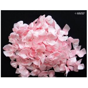 Hand BO6-2 Pink Small Decorative Ribbon Bow with Pearl Trims - 100 pcs/pack, 25x20mm, Hand BO6-2 Pink Small Decorative Ribbon Bow with Pearl Trims - 100 pcs/pack, 25x20mm,