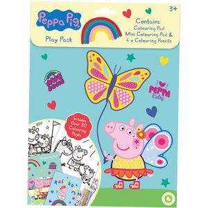 Peppa Pig Play Pack Colouring Pads Pencils Kids Activity Set Peppa Pig Play Pack Colouring Pads Pencils Kids Activity Set