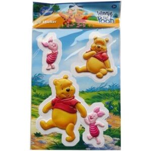 Disney 3D stickers Winnie the Pooh yellow/pink/red 3-piece Disney 3D stickers Winnie the Pooh yellow/pink/red 3-piece