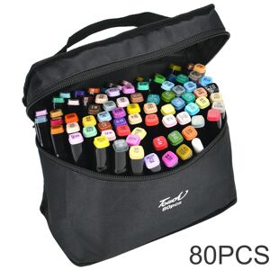 Unbranded ( Black) Markers 80 Colours Graphic Drawing Painting Alcohol Art Dual Tip Sketch Unbranded ( Black) Markers 80 Colours Graphic Drawing Painting Alcohol Art Dual Tip Sketch