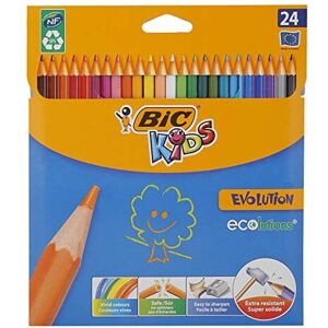 LIKE-NEW BIC Kids Evolution ECOlutions Colouring Pencils, Assortment of Coloured LIKE-NEW BIC Kids Evolution ECOlutions Colouring Pencils, Assortment of Coloured