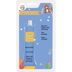 EAZYONLINESHOP 50ml Fabric Glue Extra Strong Textile Hemming Adhesive Bonds Sew Sewing Clothes EAZYONLINESHOP 50ml Fabric Glue Extra Strong Textile Hemming Adhesive Bonds Sew Sewing Clothes