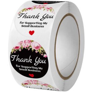 Unbranded Thank You for Supporting My Small Business Heart Stickers Letter Design Birthday Unbranded Thank You for Supporting My Small Business Heart Stickers Letter Design Birthday