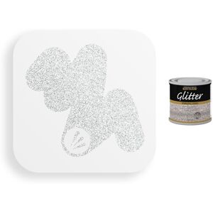 Rust-Oleum Sparkling Silver Glitter Paint Toy Safe 125ml Rust-Oleum Sparkling Silver Glitter Paint Toy Safe 125ml
