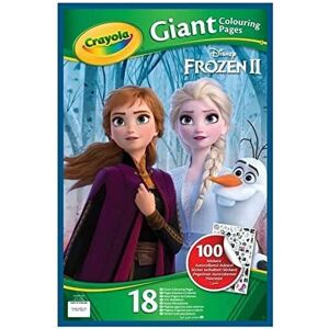 CRAYOLA Giant Colouring Pages with Stickers Frozen 2 CRAYOLA Giant Colouring Pages with Stickers Frozen 2