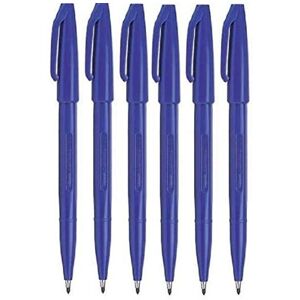 Pentel Blue Original Sign Pen S520 Fibre Tip Marker Pens Colour Fineliner 2mm Ni Pentel Blue Original Sign Pen S520 Fibre Tip Marker Pens Colour Fineliner 2mm Ni