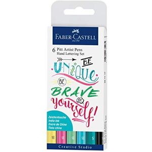 Faber Castell "Be Bold, Be Italic" Hand-Lettering Pens (Pack of 6) Faber Castell "Be Bold, Be Italic" Hand-Lettering Pens (Pack of 6)