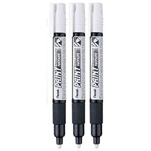 Pentel White Permanent Paint Marker Pen Colour Paint Pens Metal Plastic Stone Wo Pentel White Permanent Paint Marker Pen Colour Paint Pens Metal Plastic Stone Wo