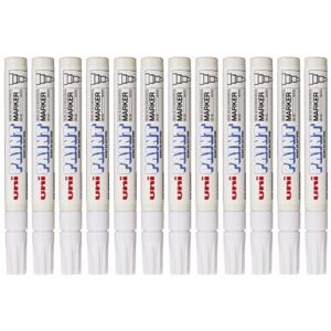 Uni-Ball uni Paint Marker Bullet Tip Medium Point Px20 Line Width 2.2-2.8mm Whit Uni-Ball uni Paint Marker Bullet Tip Medium Point Px20 Line Width 2.2-2.8mm Whit
