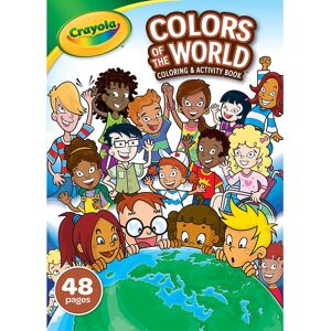 Crayola Colours of the World Colouring Book 48 pages - featuring famous landmark Crayola Colours of the World Colouring Book 48 pages - featuring famous landmark