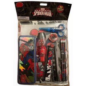 Disney Marvel Spider Man Pencil Stationary School Supply kit 11pc New Disney Marvel Spider Man Pencil Stationary School Supply kit 11pc New