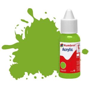 Humbrol DB0038 No 38 Lime Gloss Acrylic Paint 14ml dropper bottle Humbrol DB0038 No 38 Lime Gloss Acrylic Paint 14ml dropper bottle
