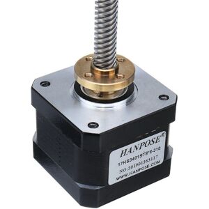 GreenZech (350mm) Nema 17 Lead Screw Stepper Motor Linear Actuators 34mm 1.3A 28N.cm 4-lea GreenZech (350mm) Nema 17 Lead Screw Stepper Motor Linear Actuators 34mm 1.3A 28N.cm 4-lea