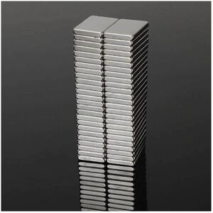 GreenZech 50pcs N48 Super Strong Block Magnets 15x10x2mm Rare Earth Neodymium Magnets GreenZech 50pcs N48 Super Strong Block Magnets 15x10x2mm Rare Earth Neodymium Magnets