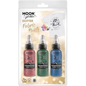 Smiffy's Moon Glitter Holographic Glitter Fabric Paint Smiffy's Moon Glitter Holographic Glitter Fabric Paint