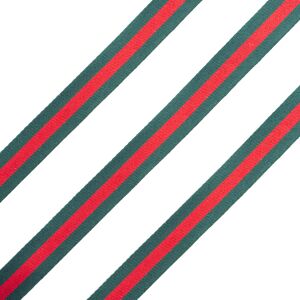 HAND Red & Green Ribbon Trim for Dress, Garment, Hat & Soft Furnishing Embellish HAND Red & Green Ribbon Trim for Dress, Garment, Hat & Soft Furnishing Embellish