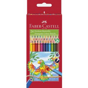 Faber Castell Triangular Colour Pencils (Pack of 24) Faber Castell Triangular Colour Pencils (Pack of 24)