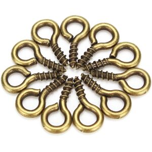 GreenZech (Bronze) 200Pcs Resin Casting Molds Screw Eye Pins DIY Jewelry Handcraft Craft A GreenZech (Bronze) 200Pcs Resin Casting Molds Screw Eye Pins DIY Jewelry Handcraft Craft A