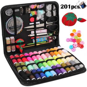 Unbranded 201pc Large Portable Sewing Kit Home Case Needles Thread Scissors Set Unbranded 201pc Large Portable Sewing Kit Home Case Needles Thread Scissors Set